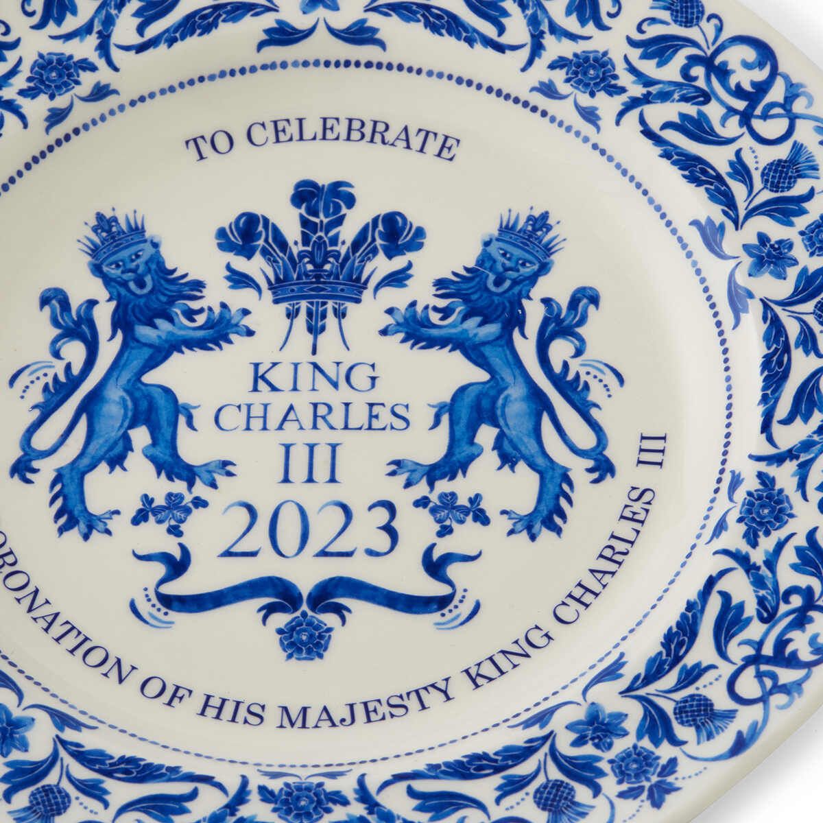 Spode King's Coronation Plate