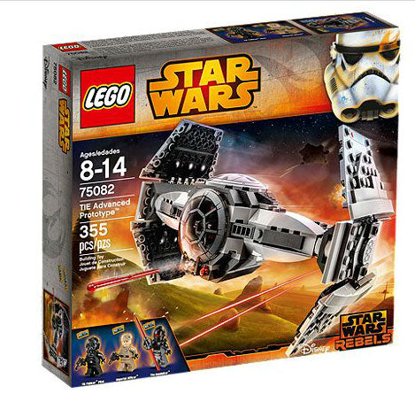 Lego TIE Advanced Prototype 75082