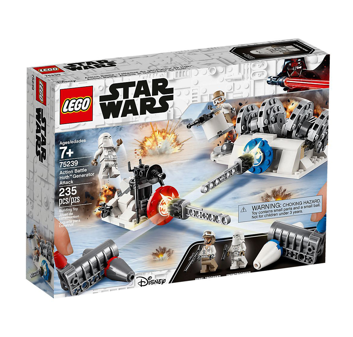 Lego Star Wars Action Battle Hoth Generator Attack 75239