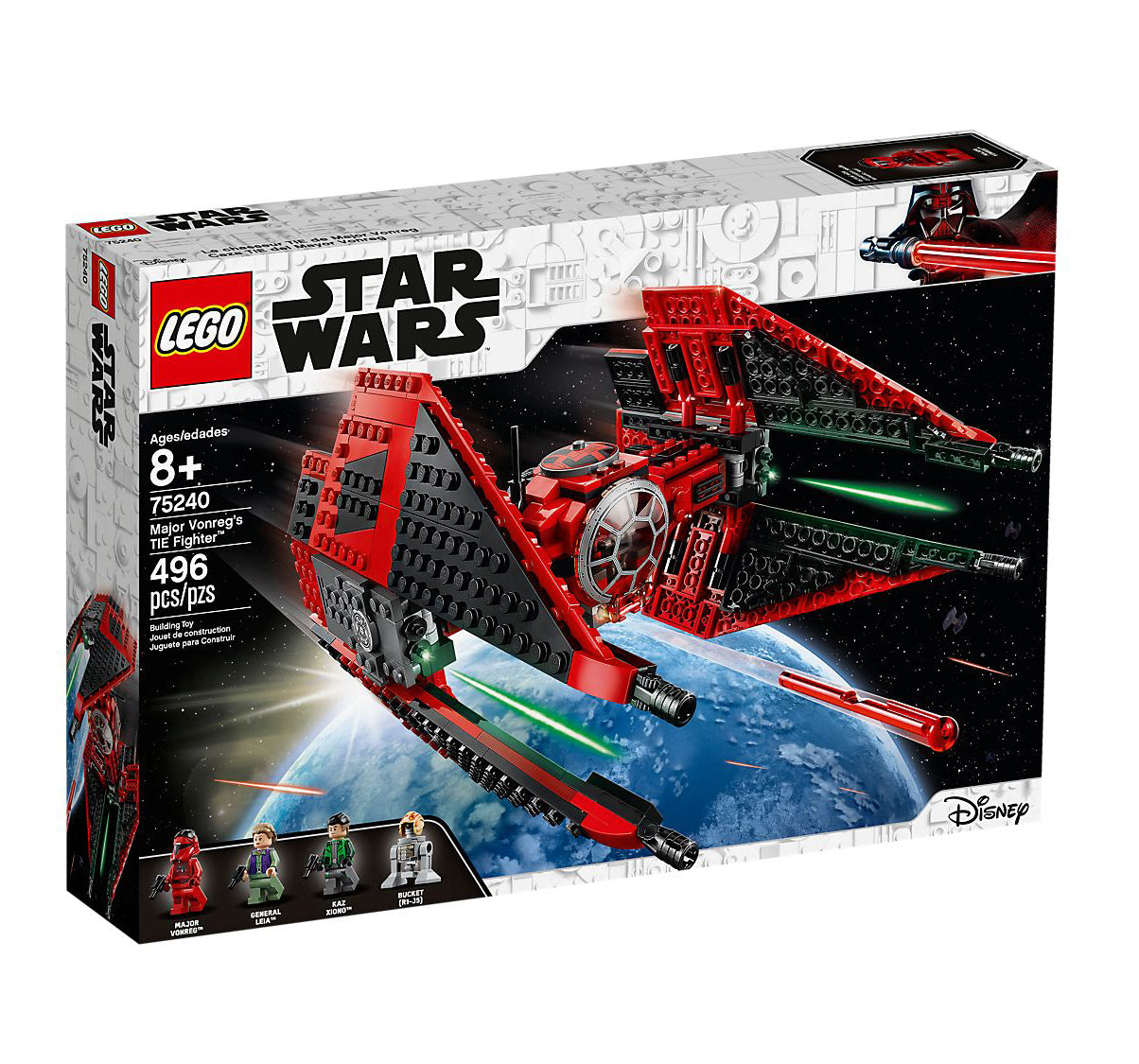 Lego Star Wars Major Vonregs TIE Fighter 75240