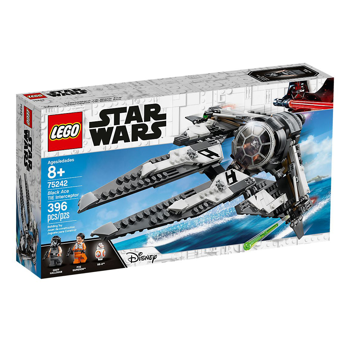 Lego Star Wars Black Ace TIE Interceptor 75242
