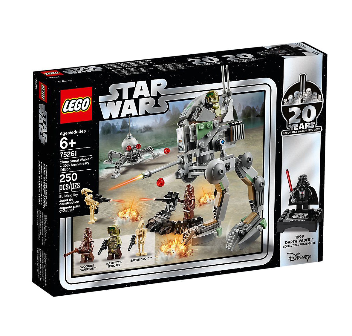 Lego Star Wars Clone Scout Walker 20th Anniversary Edition 75261