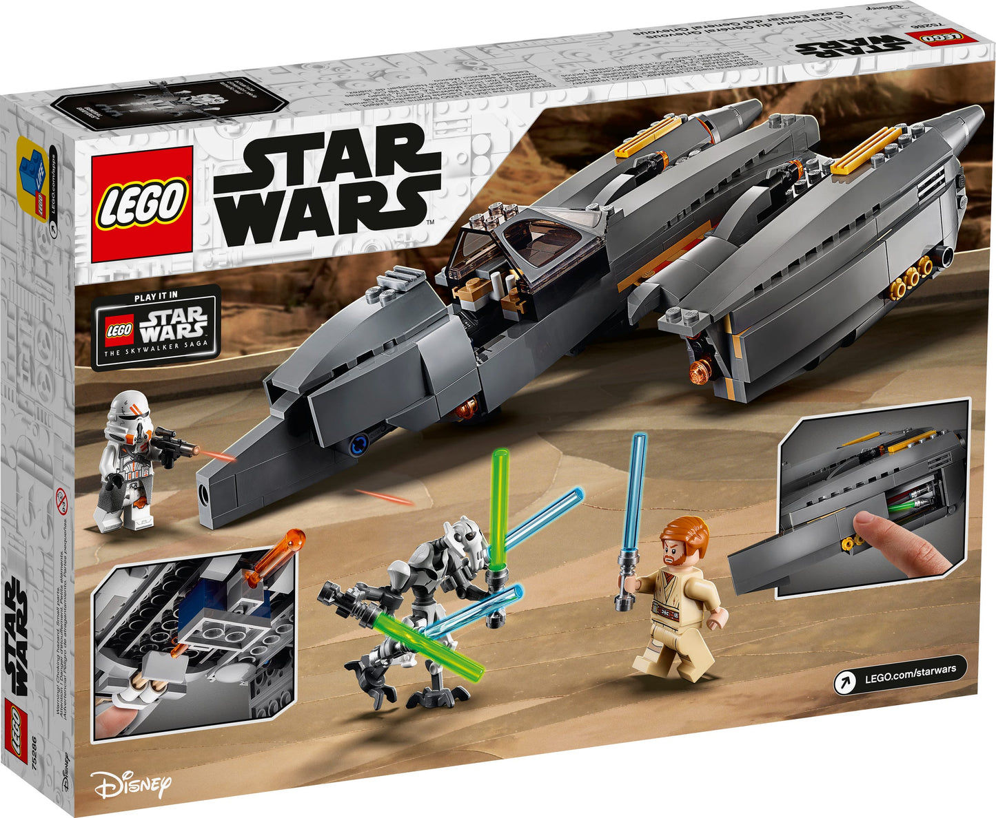 Lego Star Wars General Grievous' Starfighter 75286