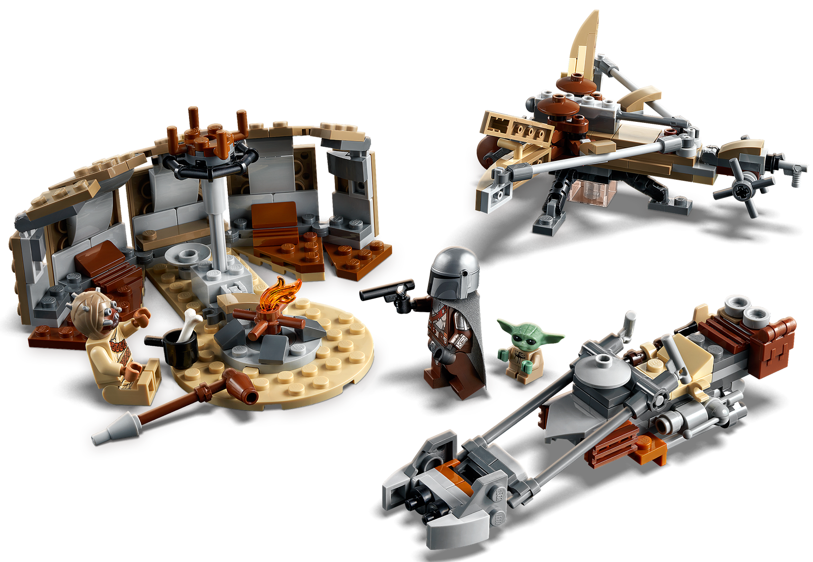 LEGO Star Wars Mandalorian Trouble on Tatooine 75299