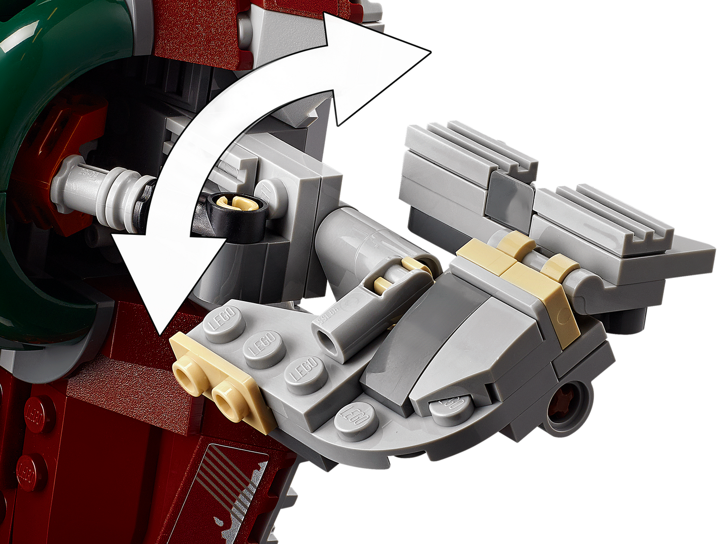 Lego Star Wars Boba Fett's Starship 75312