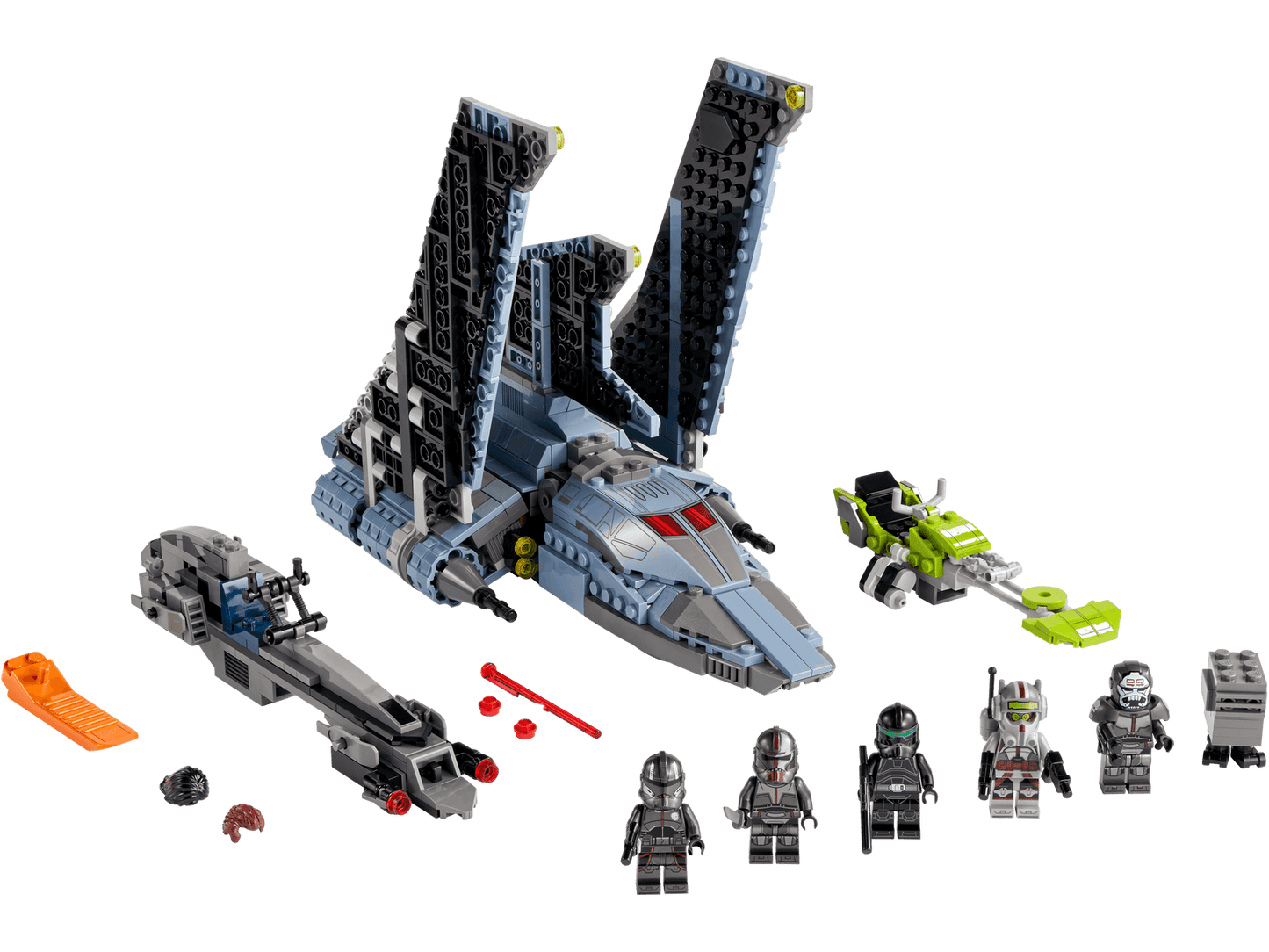 Lego Star Wars The Bad Batch Attack Shuttle 75314