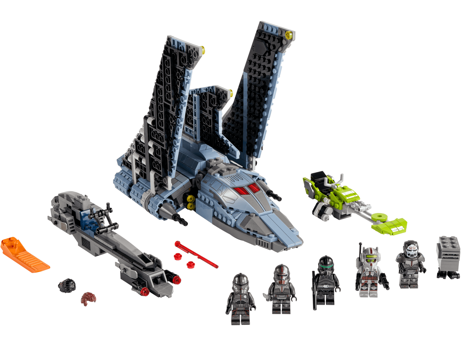 Lego Star Wars The Bad Batch Attack Shuttle 75314
