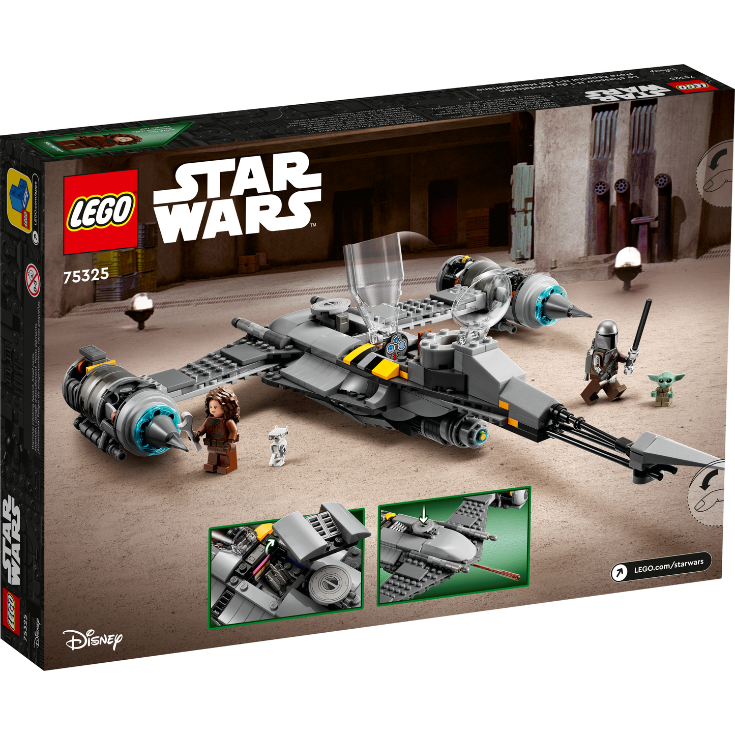 Lego Star Wars The Mandalorian's N-1 Starfighter 75325