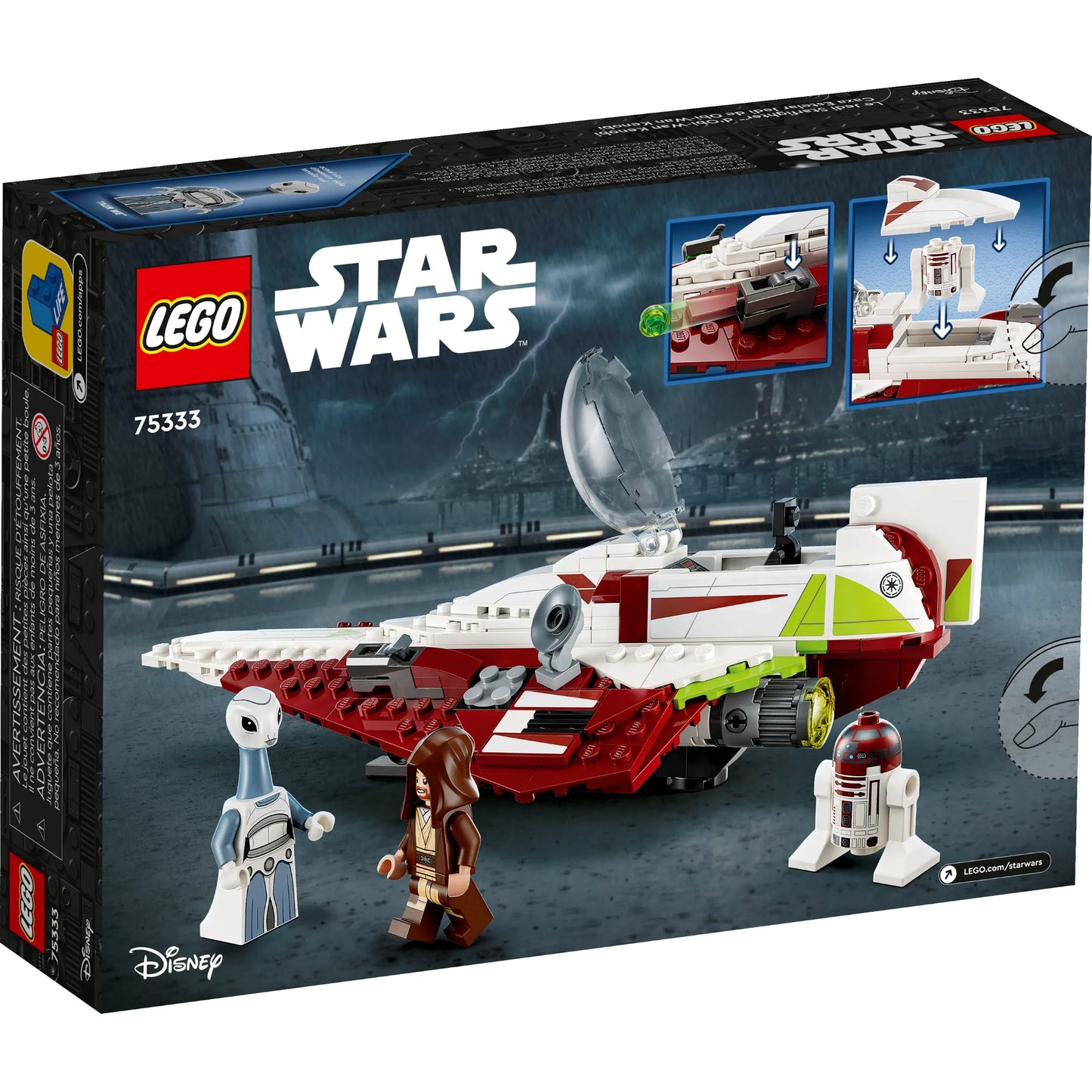 Lego Star Wars Obi-Wan Kenobi's Jedi Starfighter 75333