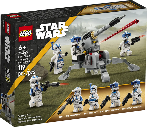 Lego Star Wars 501st Clone Trooper Battle Pack 75345