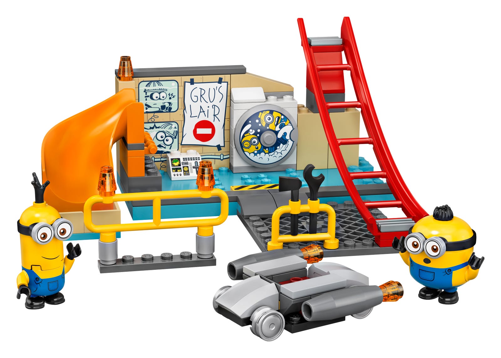 Lego Minions in Gru's Lab 75546