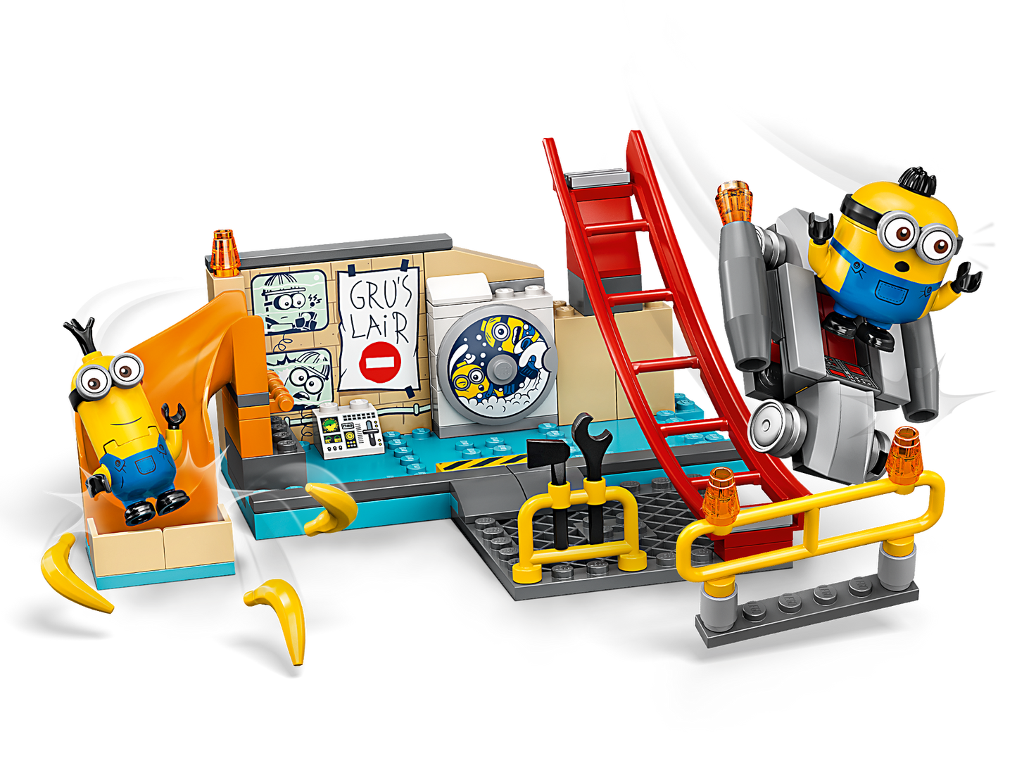Lego Minions in Gru's Lab 75546