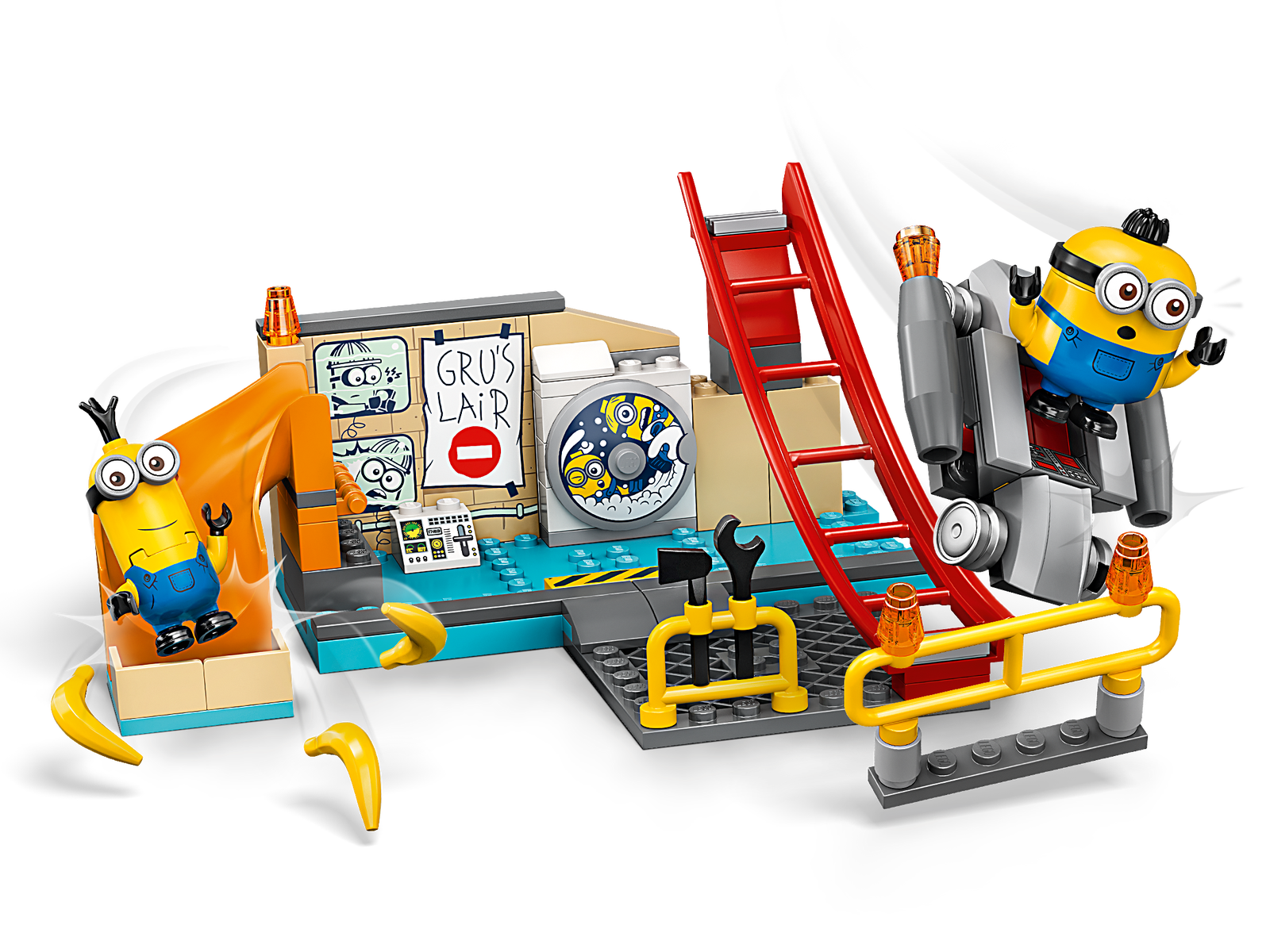 Lego Minions in Gru's Lab 75546