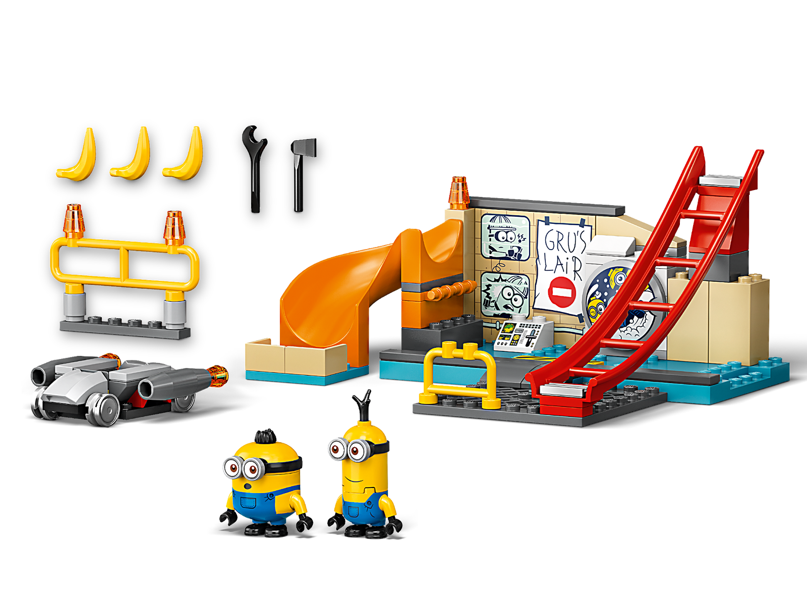 Lego Minions in Gru's Lab 75546
