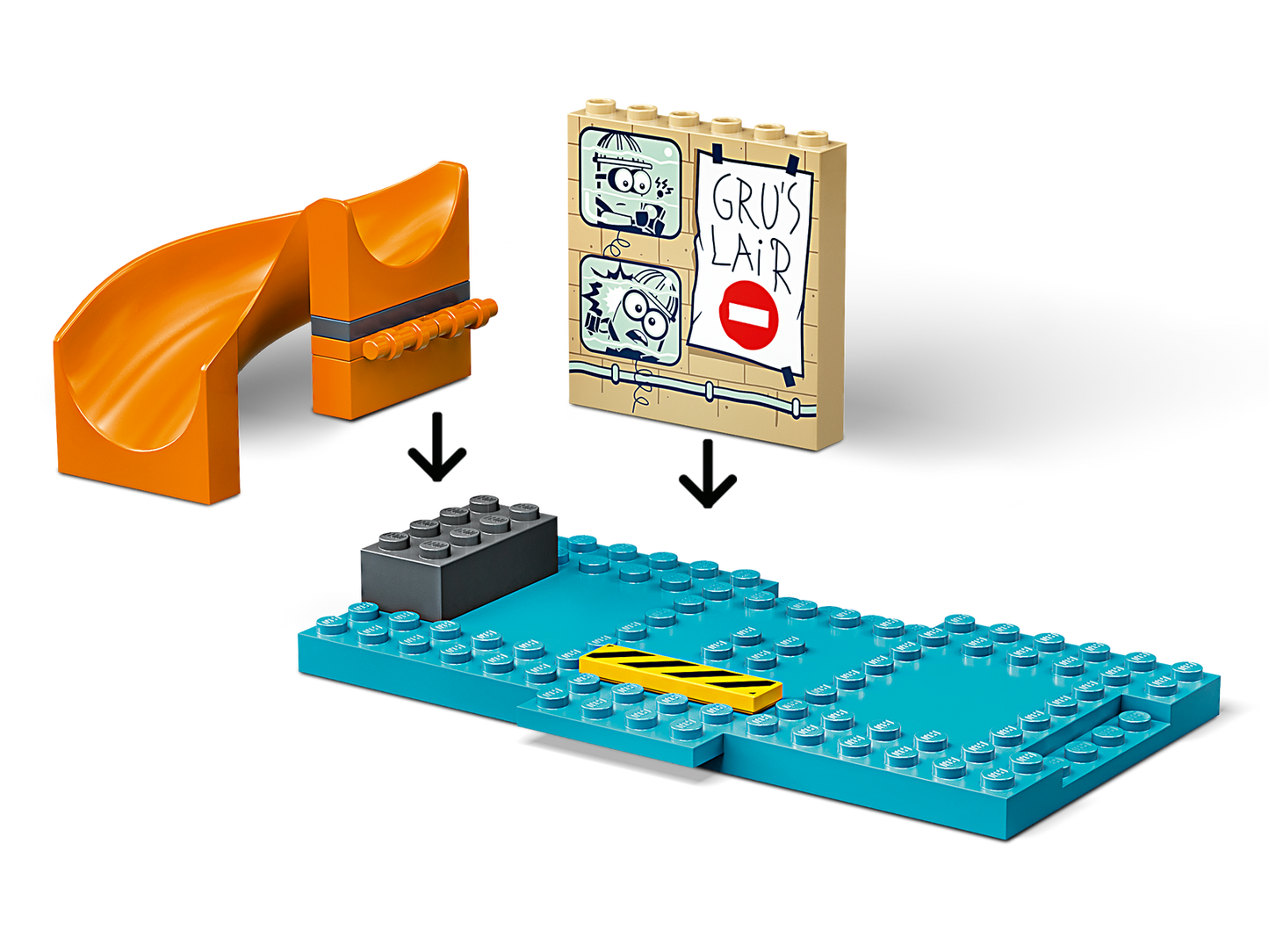 Lego Minions in Gru's Lab 75546