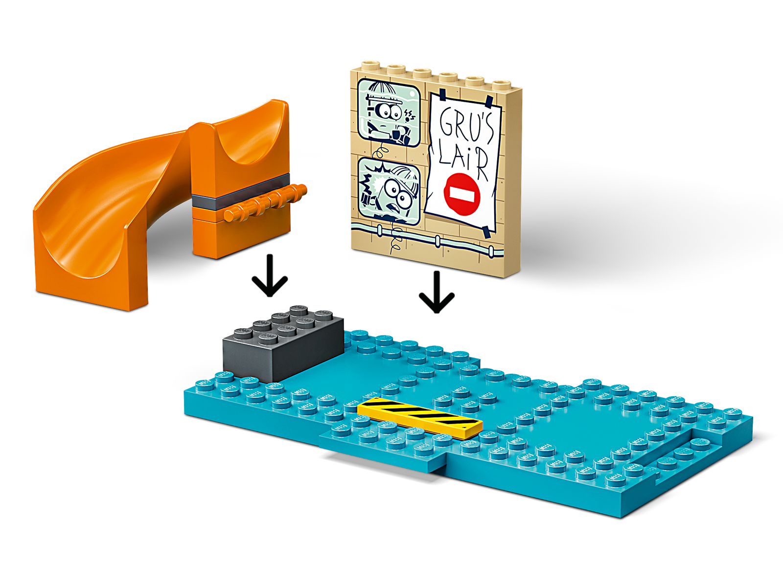 Lego Minions in Gru's Lab 75546