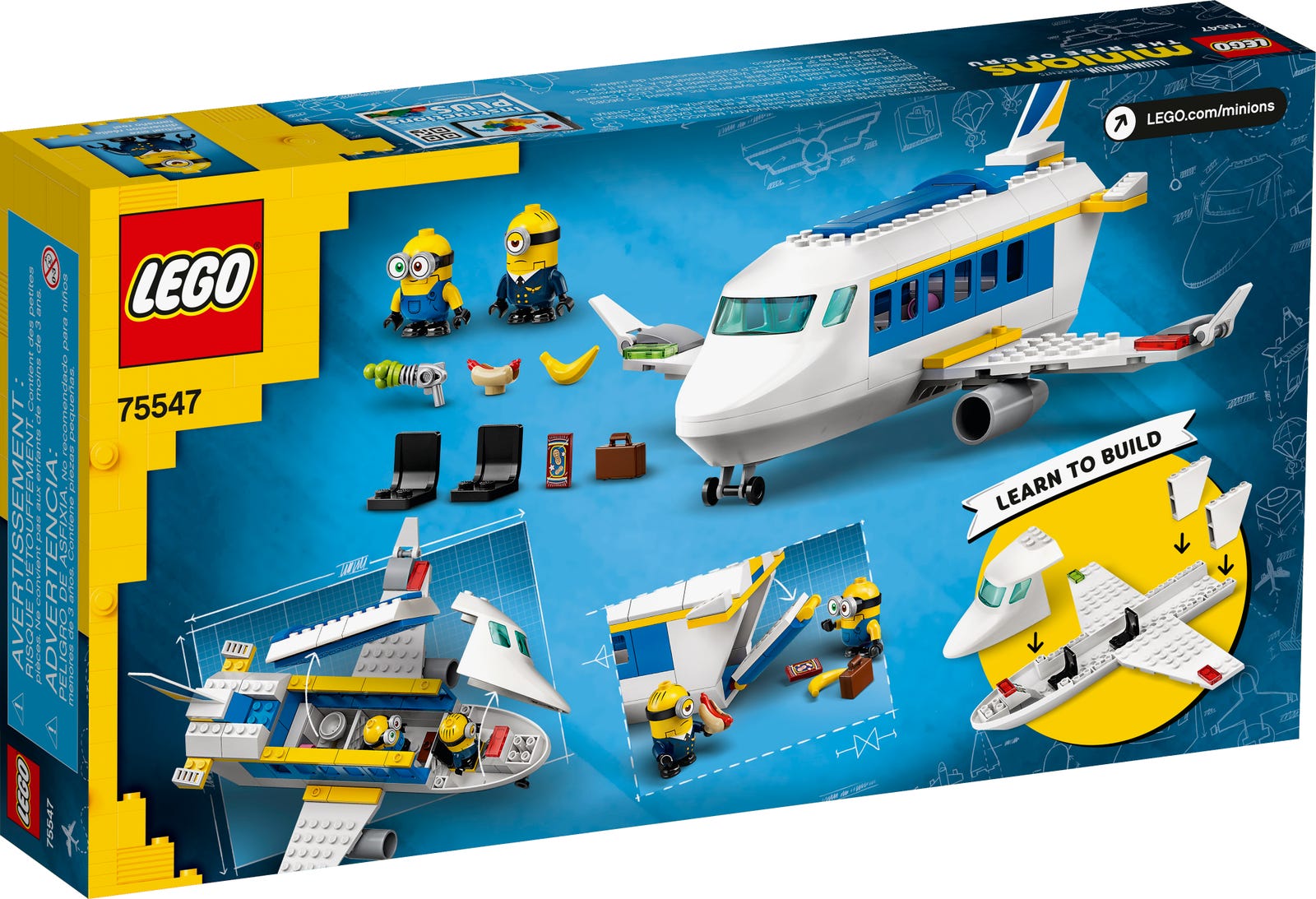 Lego Minions Pilot in Training 75547
