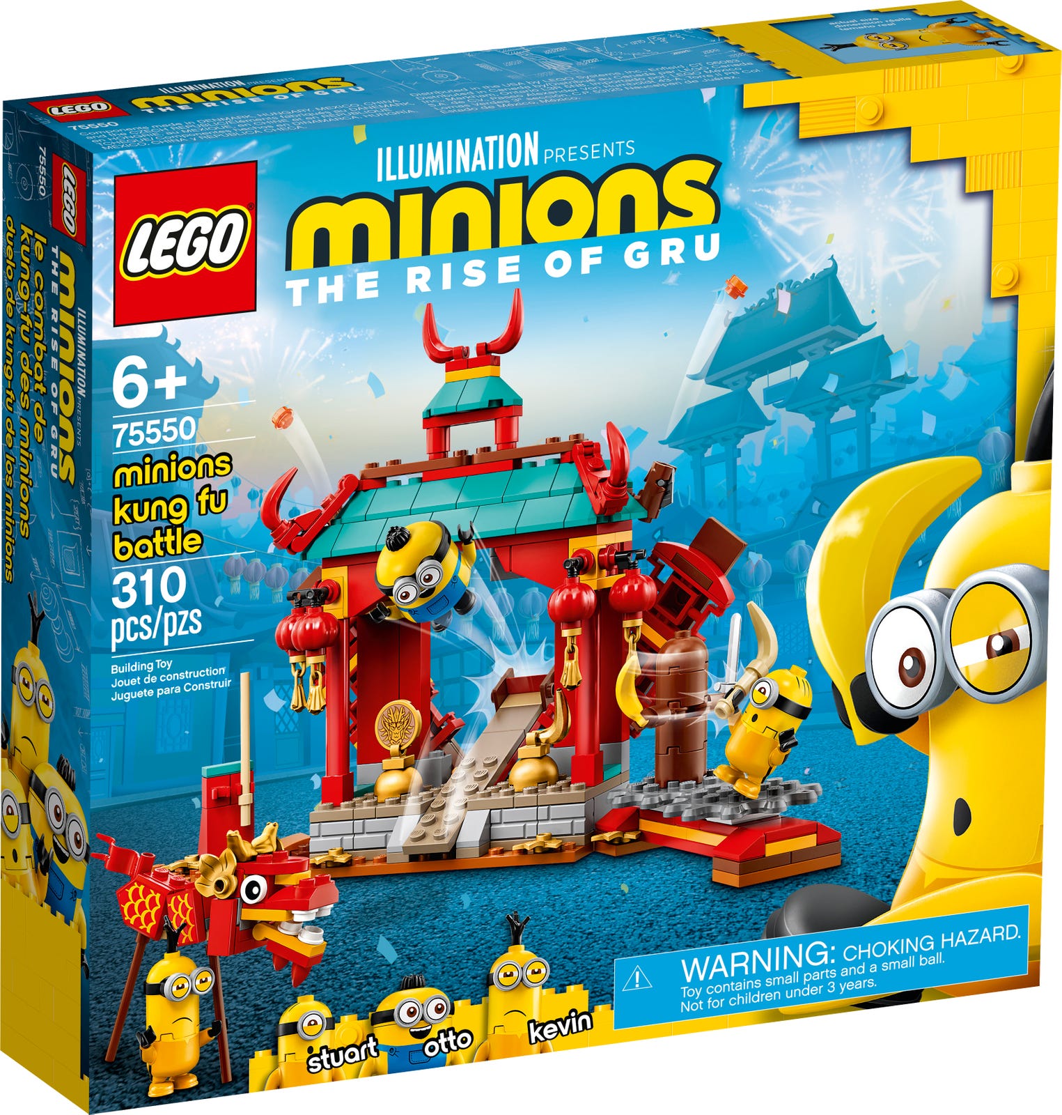 Lego Minions Kung Fu Battle 75550