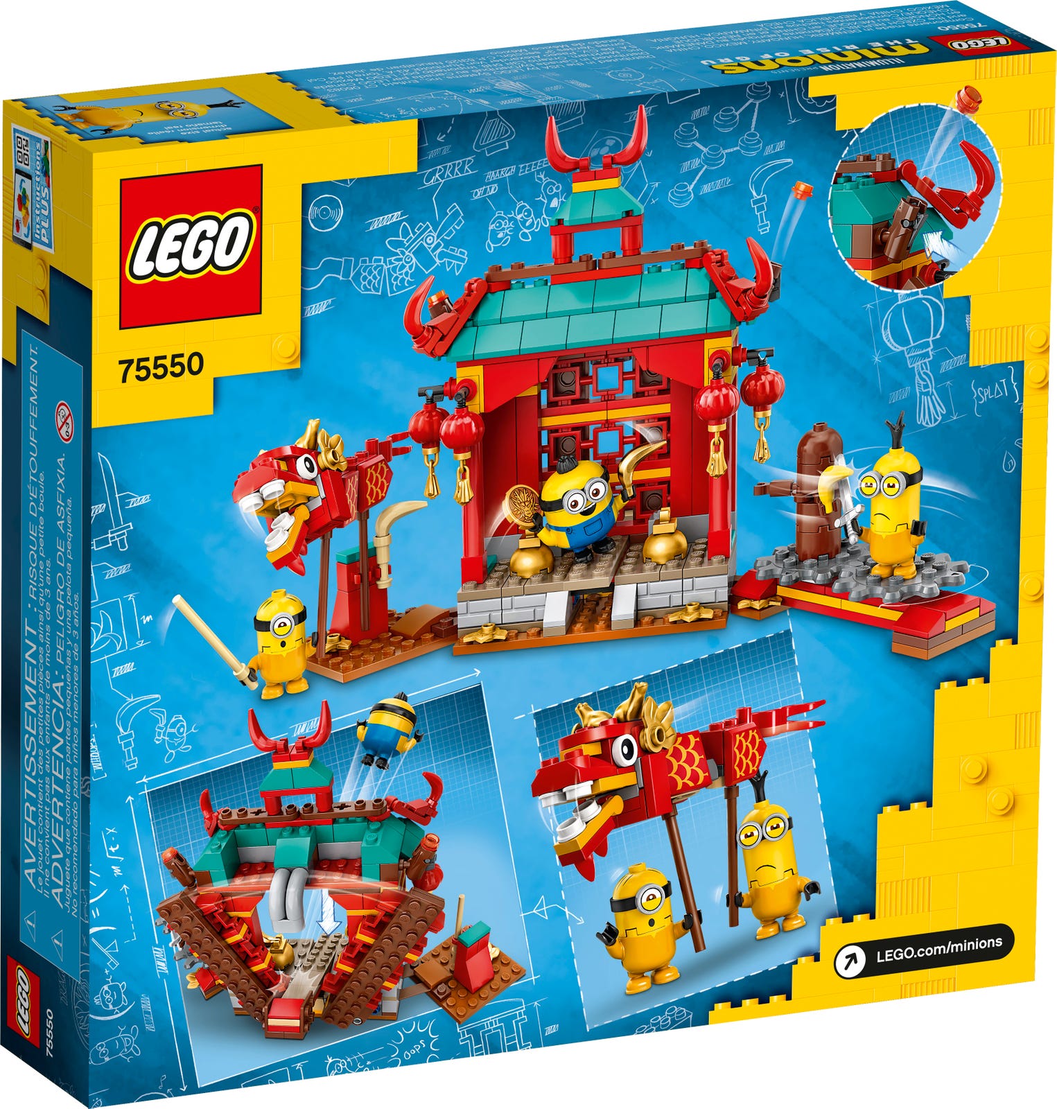 Lego Minions Kung Fu Battle 75550