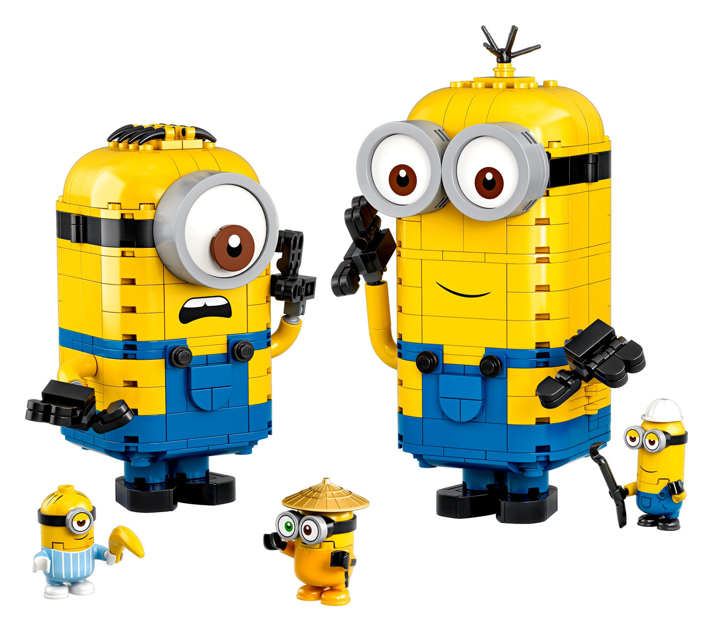 Lego Minions Brick built Minions & their Lair 75551