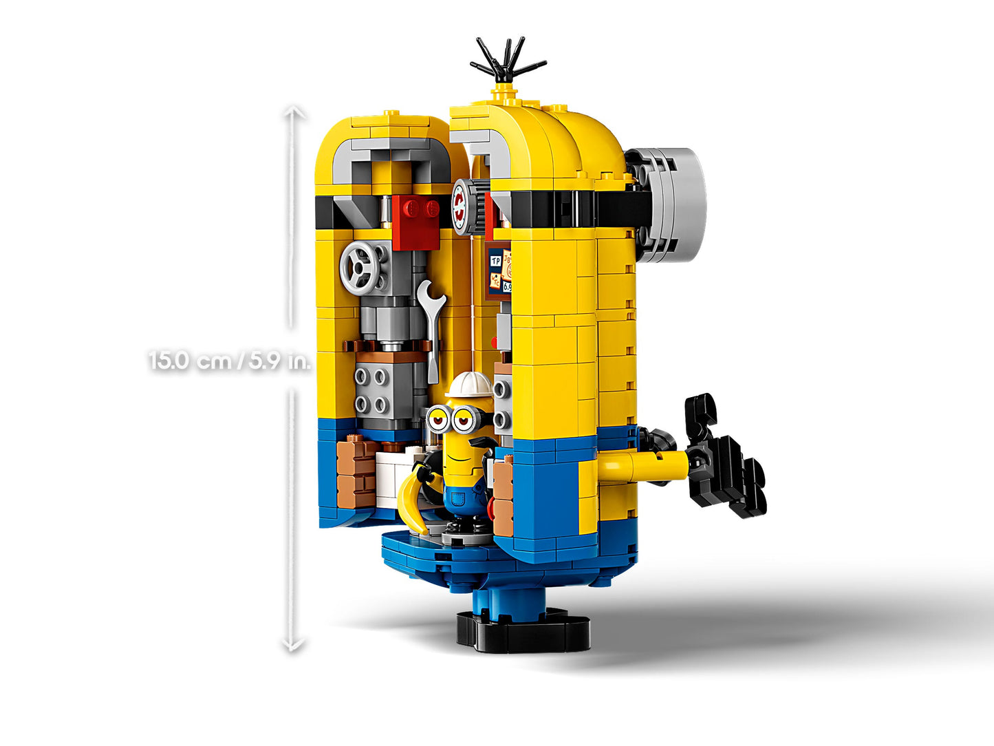 Lego Minions Brick built Minions & their Lair 75551