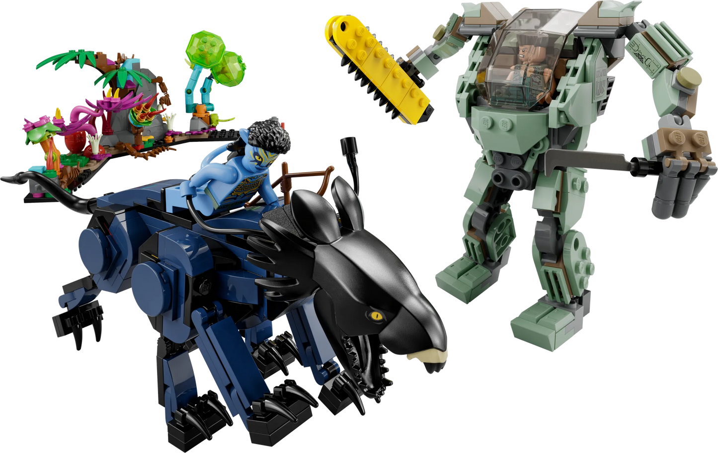 Lego Avatar Neytiri & Thanator vs. AMP Suit Quaritch 75571
