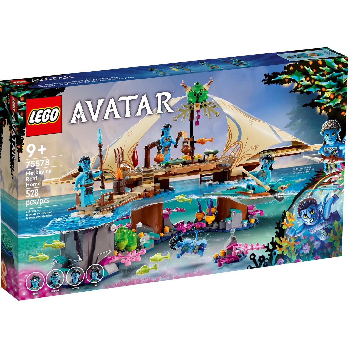 Lego Avatar Metkayina Reef Home 75578