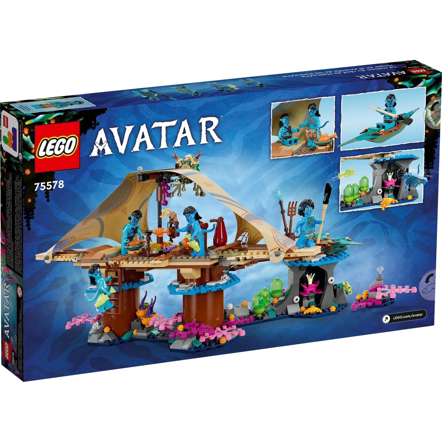 Lego Avatar Metkayina Reef Home 75578