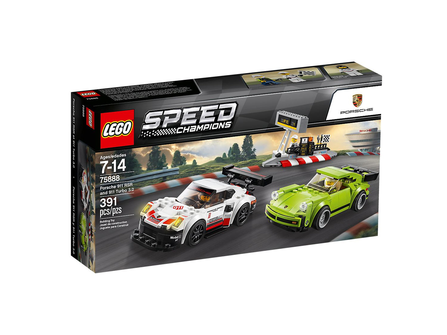 LEGO Speed Champions Porsche 911 RSR & 911 Turbo 3.0 75888