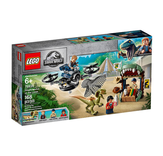 Lego Jurassic World Dilophosaurus on the Loose 75934