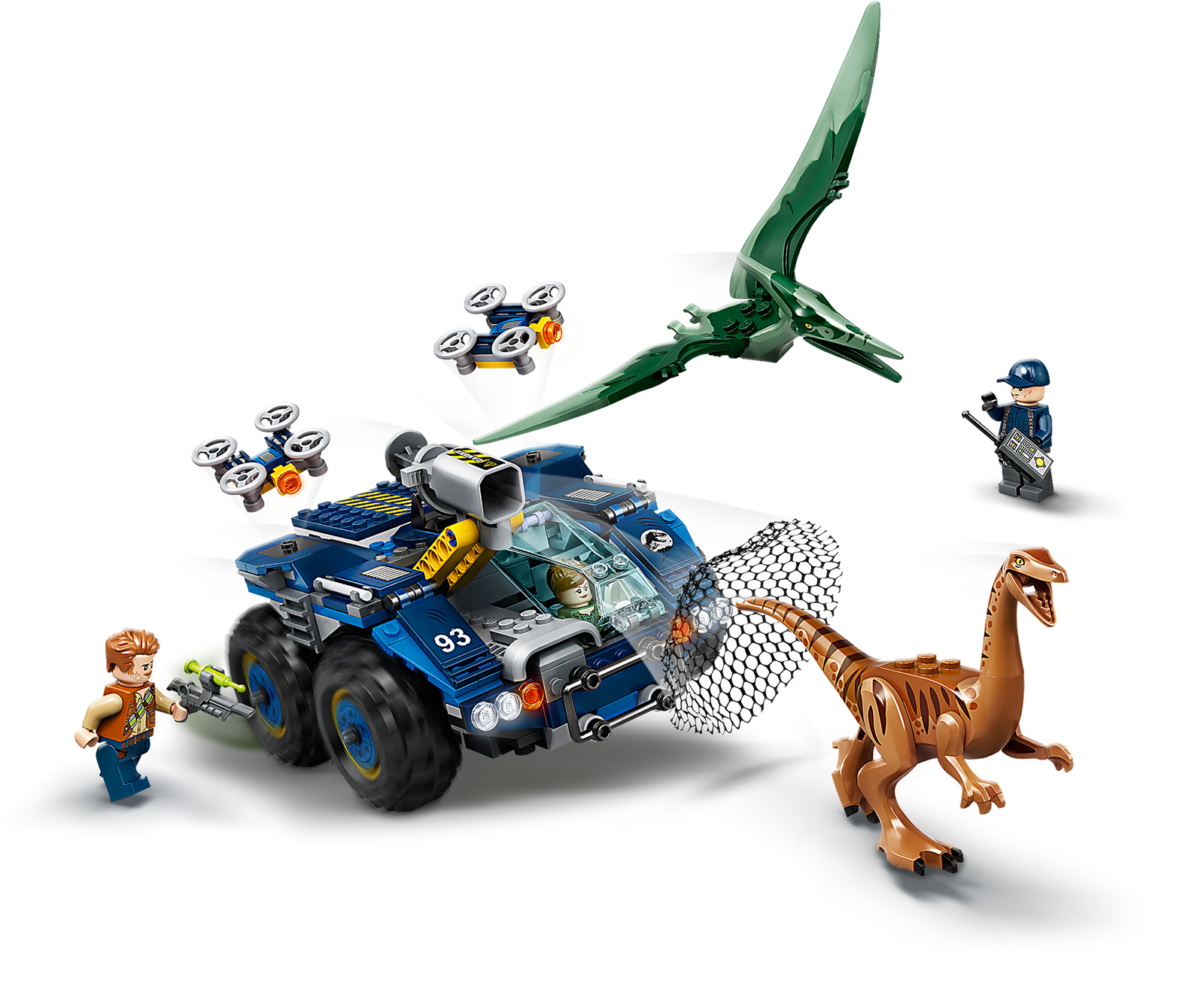 Lego Jurassic World Gallimimus Pteranodon Breakout 75940 – Sam
