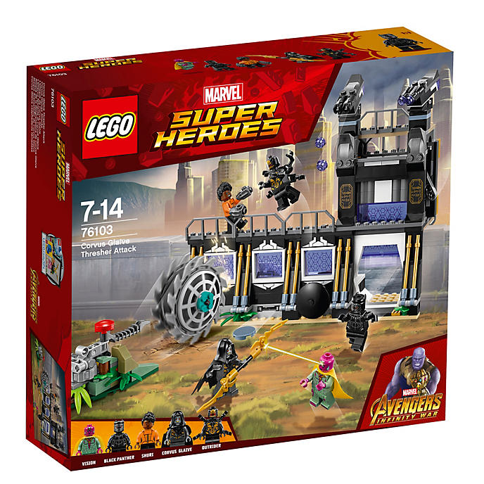 Lego Superheroes Avengers Corvus Glaive Thresher Attack 76103