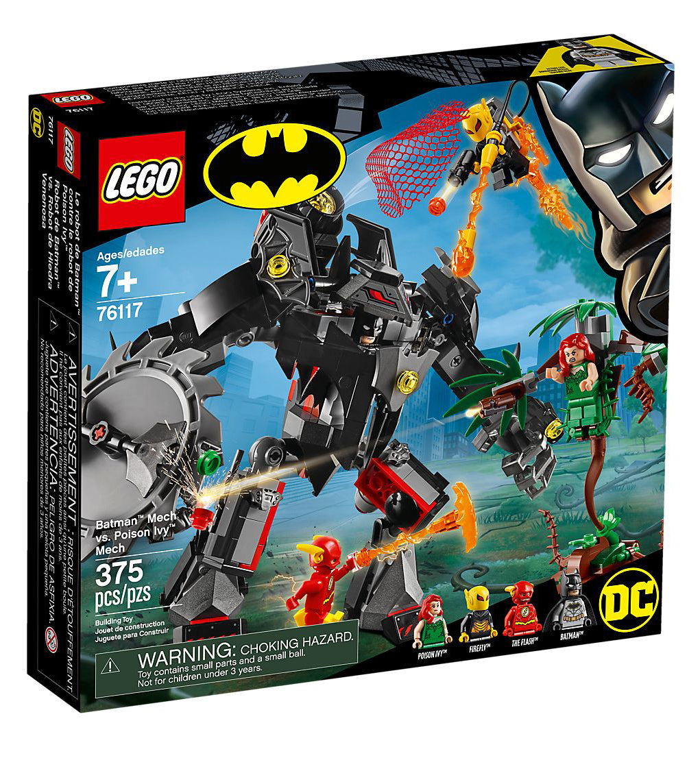 Lego DC Super Heroes Batman Mech vs Poison Ivy Mech 76117