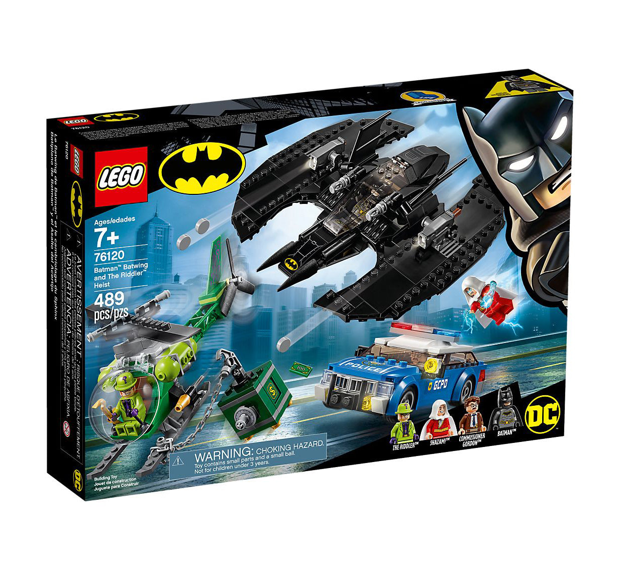 Lego DC Comics Super Heroes Batman Batwing & The Riddler Heist 76120