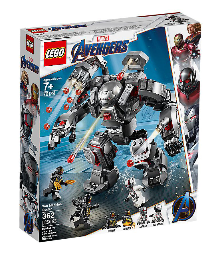 Lego Marvel Avengers War Machine Buster 76124
