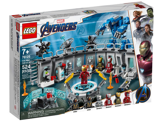 Lego Marvel Avengers Iron Man Hall of Armour 76125