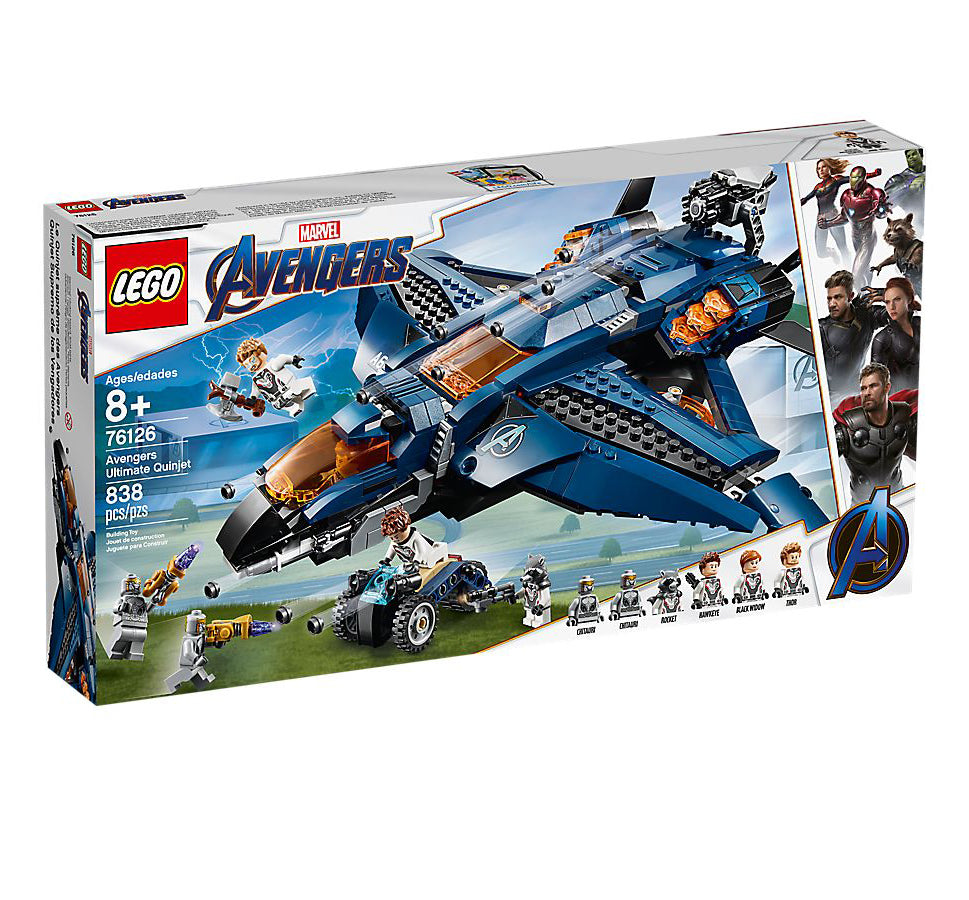 Lego Marvel Avengers Ultimate Quinjet 76126