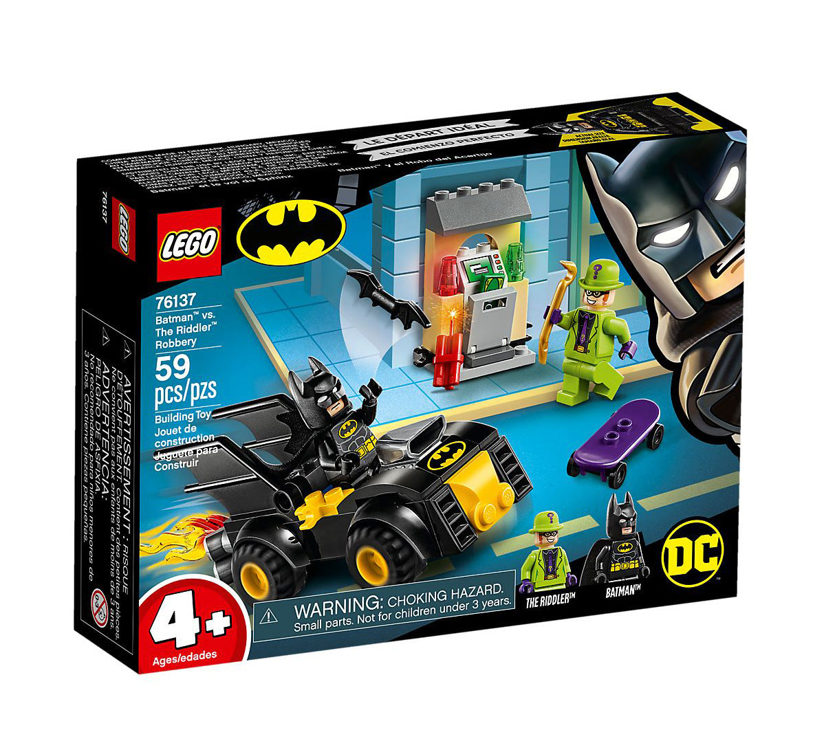 Lego DC Comics Super Heroes Batman vs The Riddler Robbery 76137