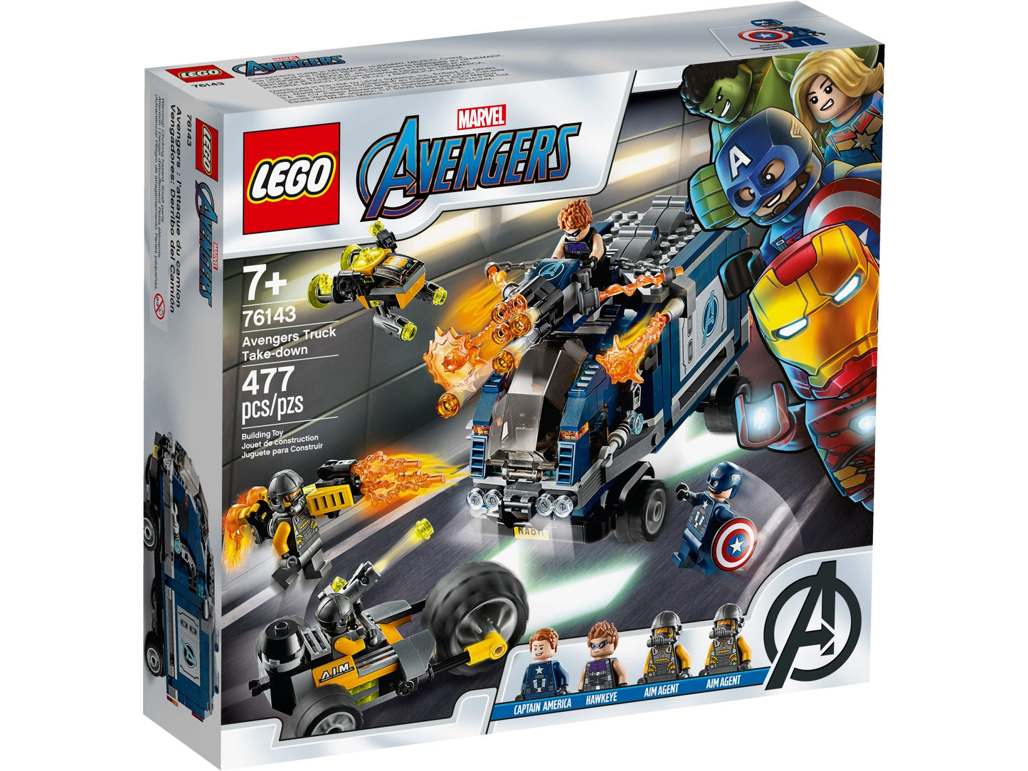 Lego Marvel Avengers Truck Take-down 76143