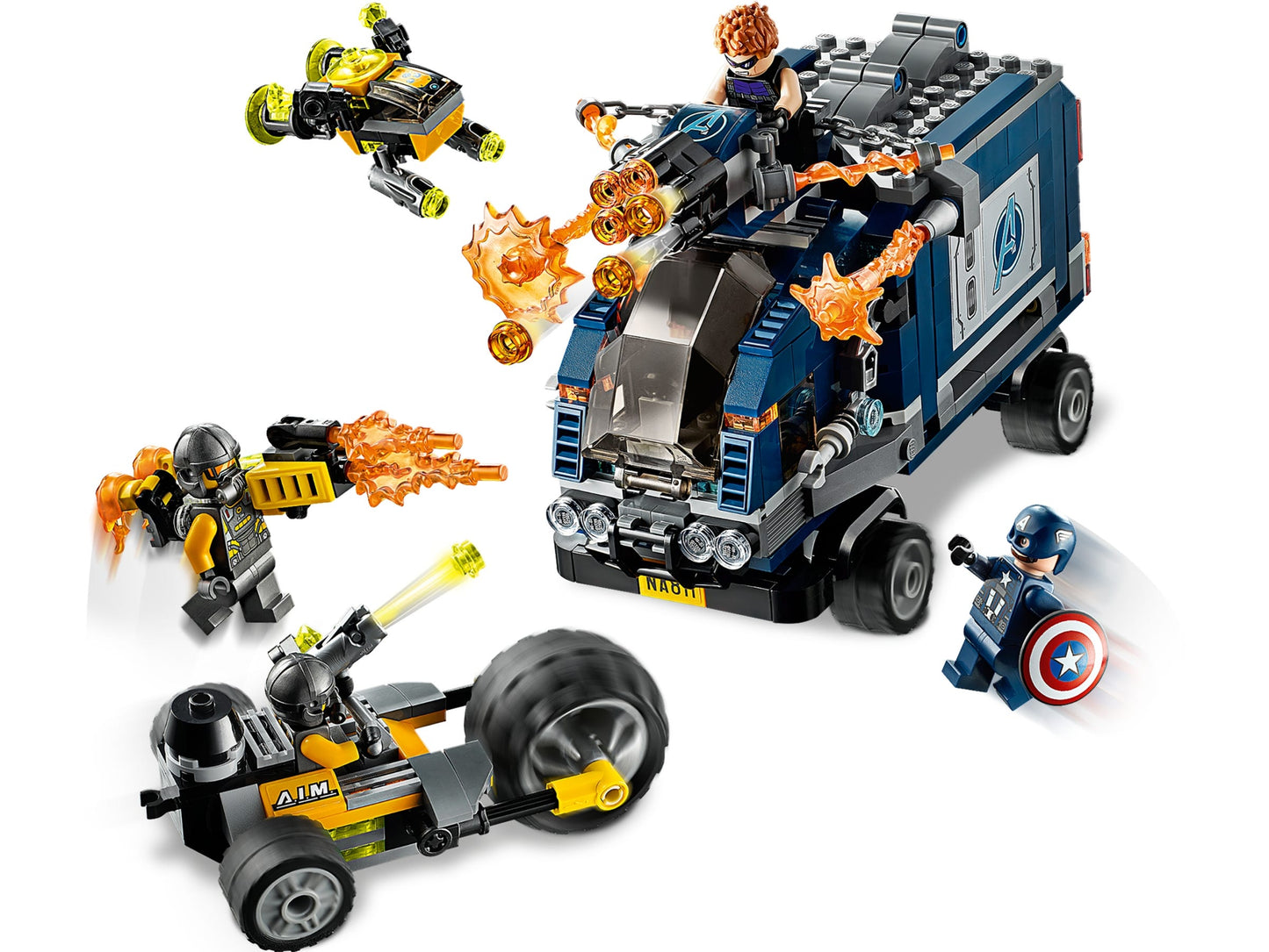 Lego Marvel Avengers Truck Take-down 76143