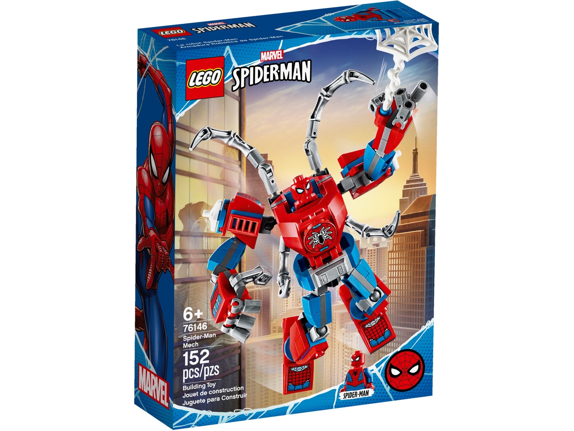 Lego Marvel Spiderman Mech 76146 - Main Image