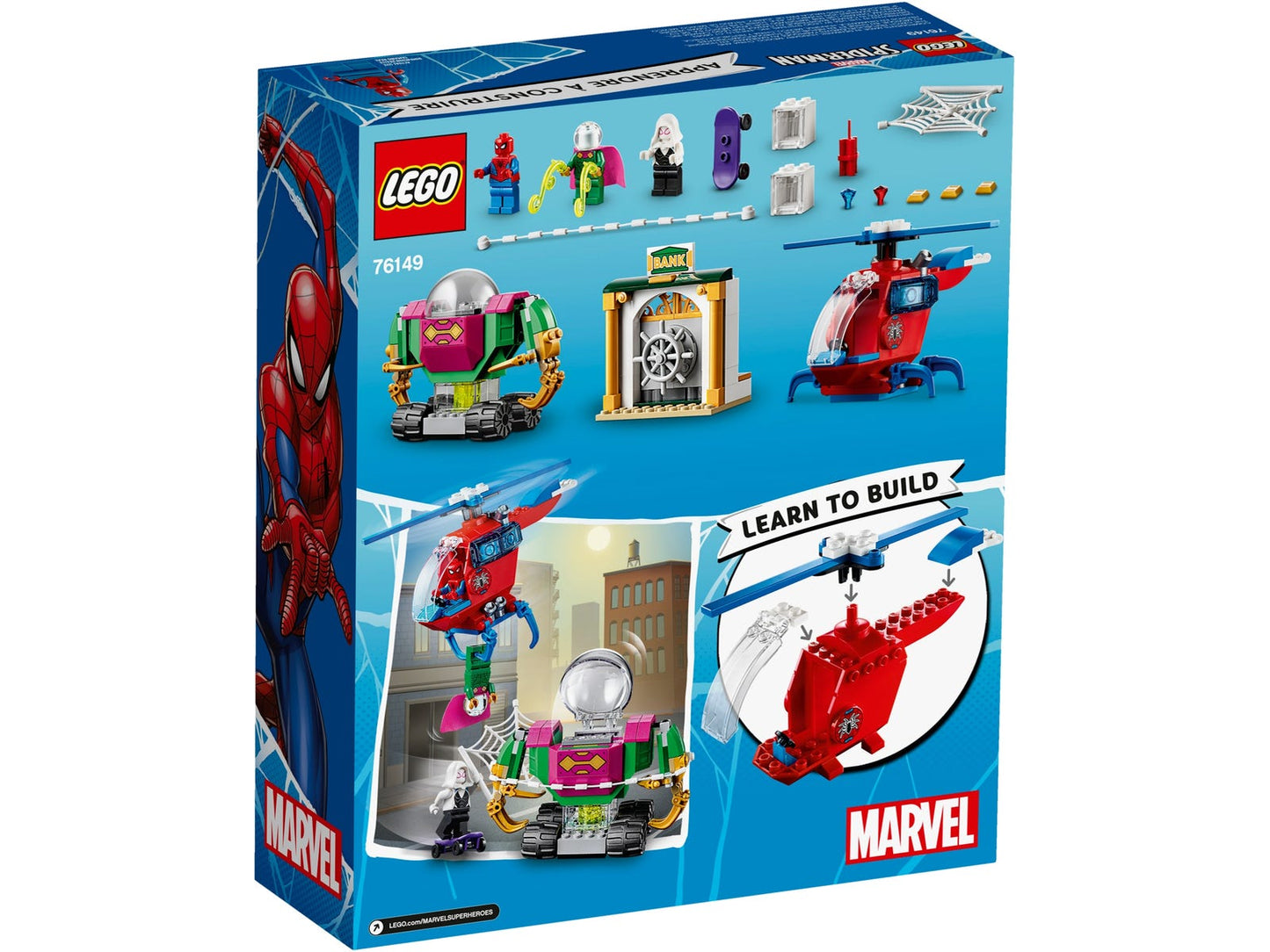Lego Marvel Spiderman The Menace of Mysterio 76149