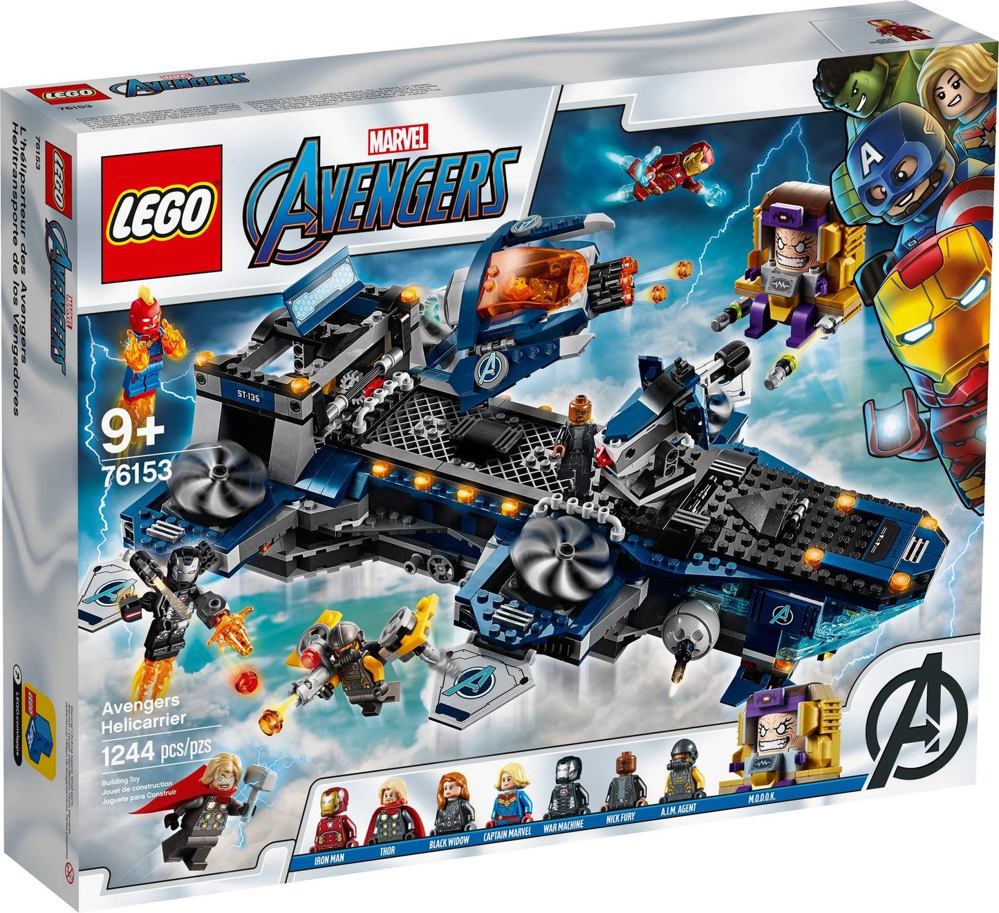 Lego Marvel Avengers Helicarrier 76153
