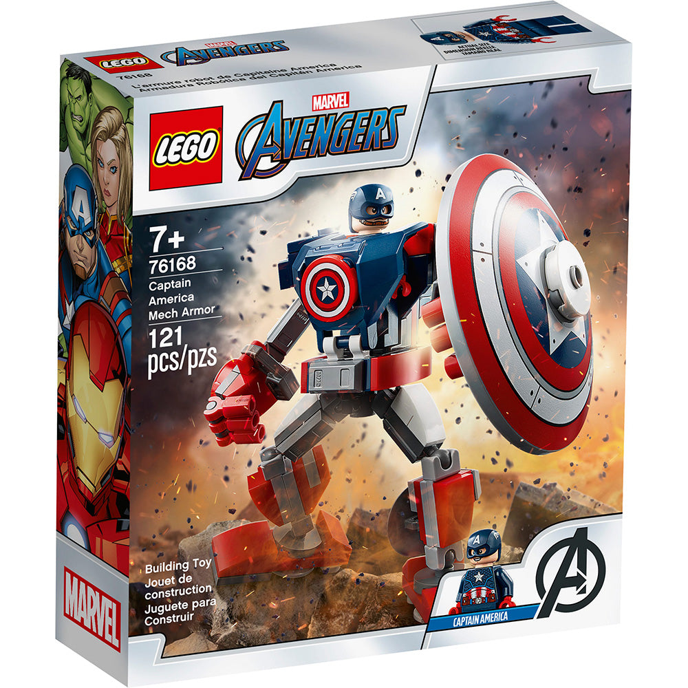 LEGO Marvel Captain America Mech Armour 76168