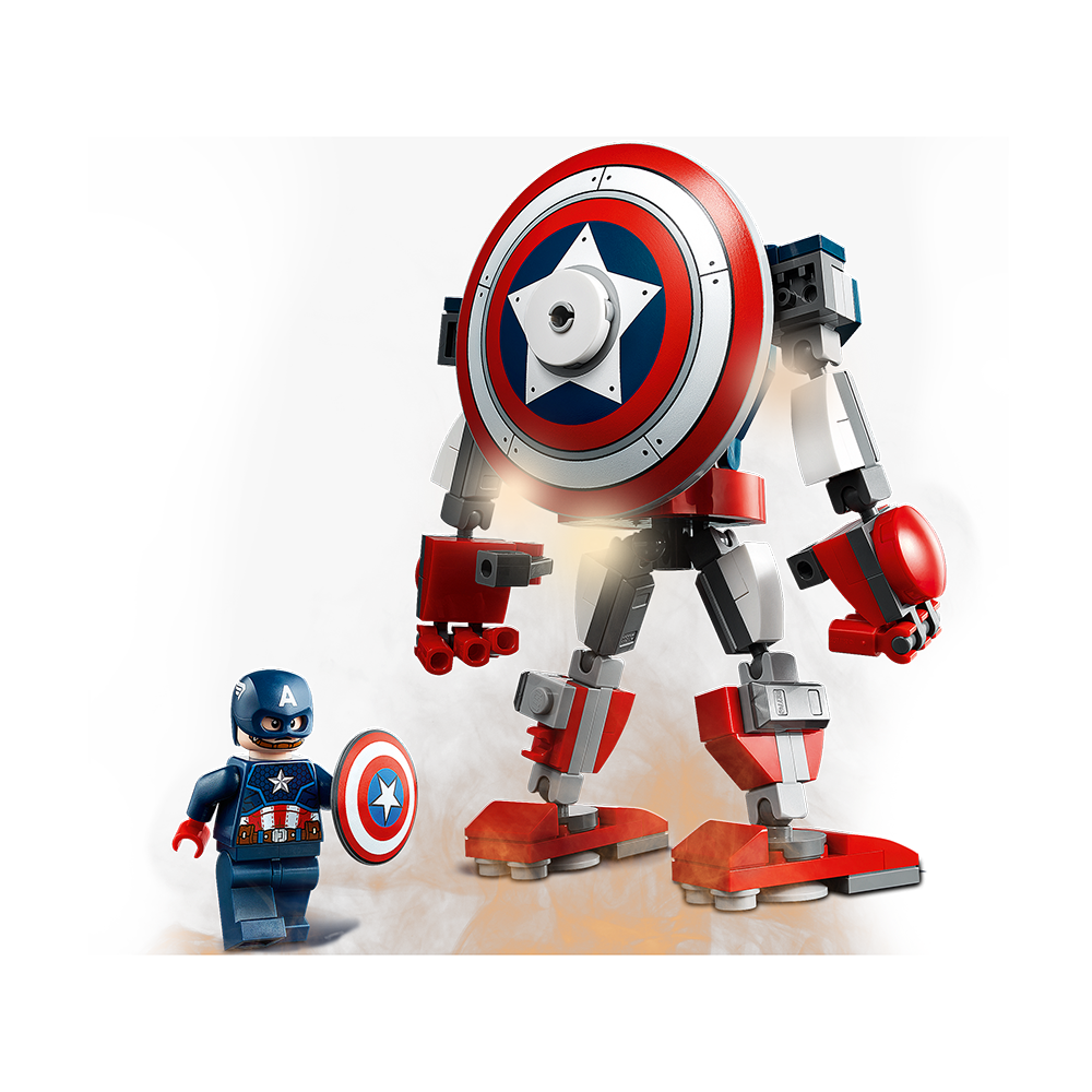 LEGO Marvel Captain America Mech Armour 76168