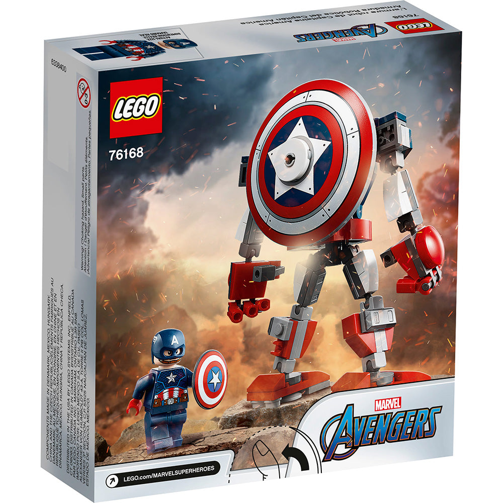 LEGO Marvel Captain America Mech Armour 76168