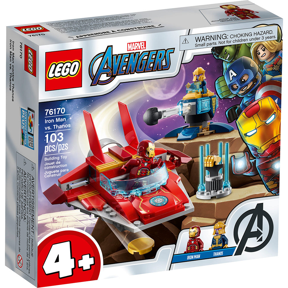 LEGO Marvel Iron Man vs Thanos 76170