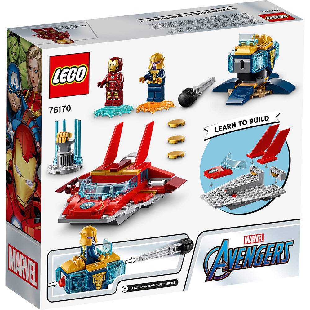 LEGO Marvel Iron Man vs Thanos 76170