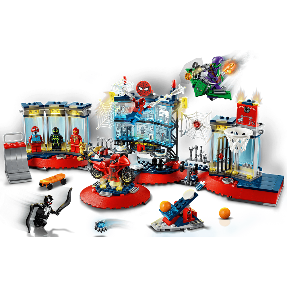 LEGO Marvel Spiderman Attack on the Spider Lair 76175 Sam Turner Sons