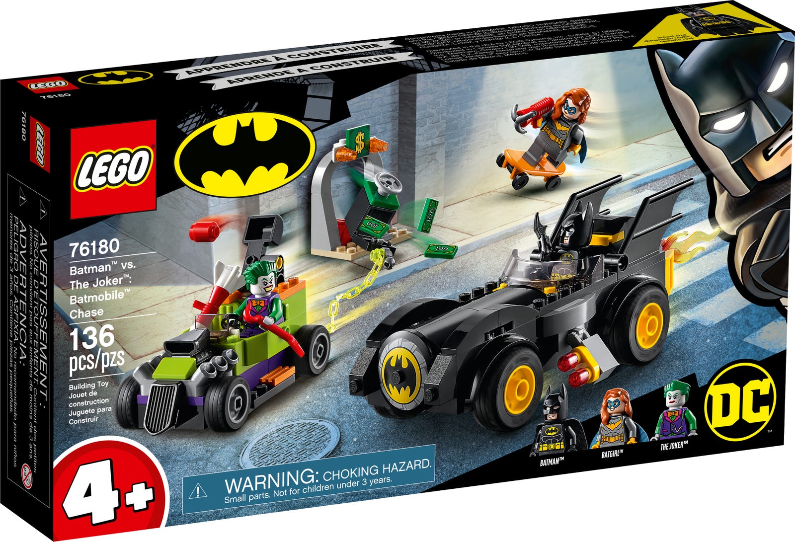 Lego Batman vs The Joker: Batmobile Chase 76180